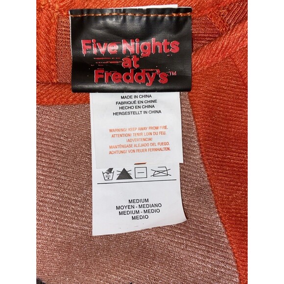 Five Nights At Freddy's Foxy Costume Medium Halloween Costume - Picture 14 of 16